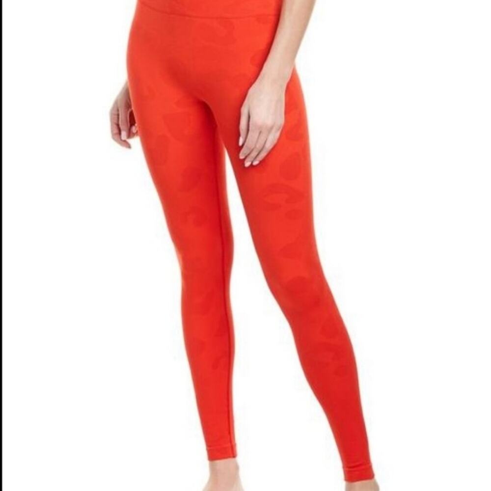 Honestly Kate x Phat Buddha red monochrome animal‎ print leggings Medium/Large